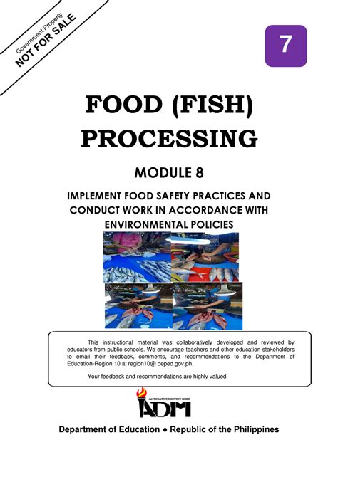 food fish processing module|MODULE.